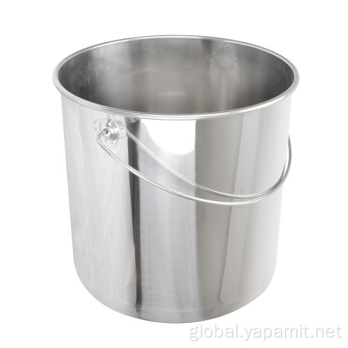 China Stainless Steel Straight Water Bucket Supplier
